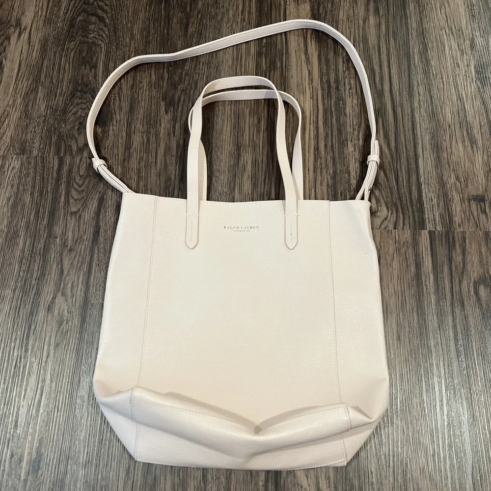 RALPH LAUREN Fragrances Pink Tote Shoulder Crossbody Bag Shopper Office
